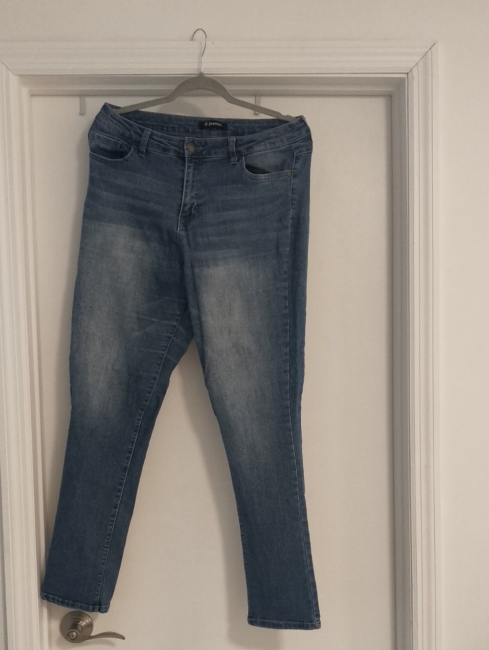 d. jeans Women’s Skinny Blue Washed Denim